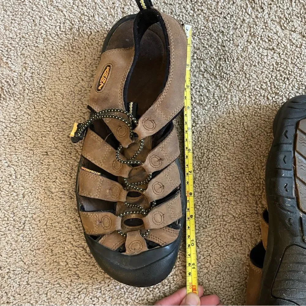 Keen Men’s Washable Upper Leather Sandals See Description!